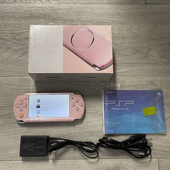 Sony Handheld Console in Pink